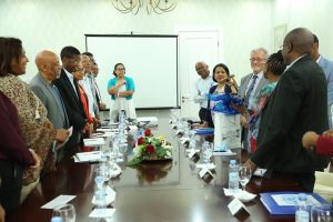 22 | JUNHO | 2018 – Encontro da Directora Regional da OMS, Dra. Matshibo…