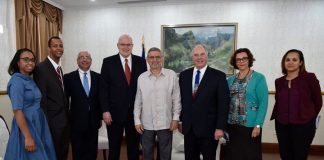 o Presidente da República recebe, em audiência, Representantes da Igreja de Jesus Cristo dos…