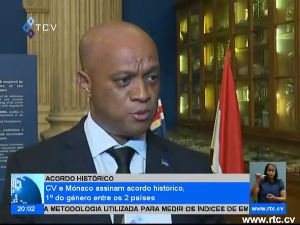 Cabo Verde e Mónaco assinam acordo histórico 1º do géneero entre os 2 países…