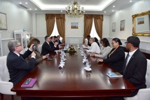 09 | ABRIL | 2018 Presidente da República recebe a Delegação do Parlamento Francês…