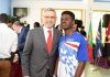 Convívio entre o Presidente da República e jovens estudantes do Instituto Politécnico de Bragança,…