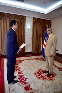 06 | MAIO | 2018 – O Presidente da República recebeu, hoje, 06, as…