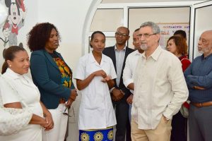 03 /ABRIL /18 – Presidente da República visita Centro de Saúde de São Salvador…