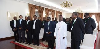 29 | JANEIRO | 2018 – Encontro com os Bispos da CEDEAO. O Presidente…