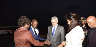 Presidente da República recebe o seu homólogo Guineense, José Mário Vaz. O Presidente Jorge…