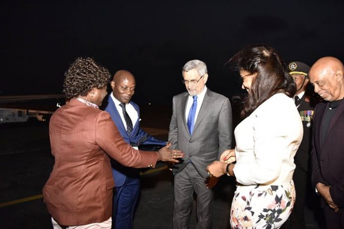 Presidente da República recebe o seu homólogo Guineense, José Mário Vaz. O Presidente Jorge…