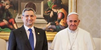 Mensagem do Presidente da República à Sua Santidade, o Papa Francisco, a propósito de…
