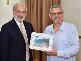 Presidente da República recebe Giuseppe Nicolli, Presidente da Câmara Municipal de Noli O Presidente…