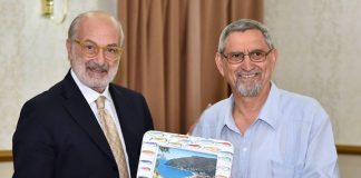 Presidente da República recebe Giuseppe Nicolli, Presidente da Câmara Municipal de Noli O Presidente…
