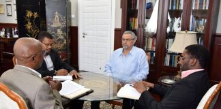 Presidente da República recebe o Presidente da Federação Cabo-verdiana de Futebol (FCF), Dr. Mário…