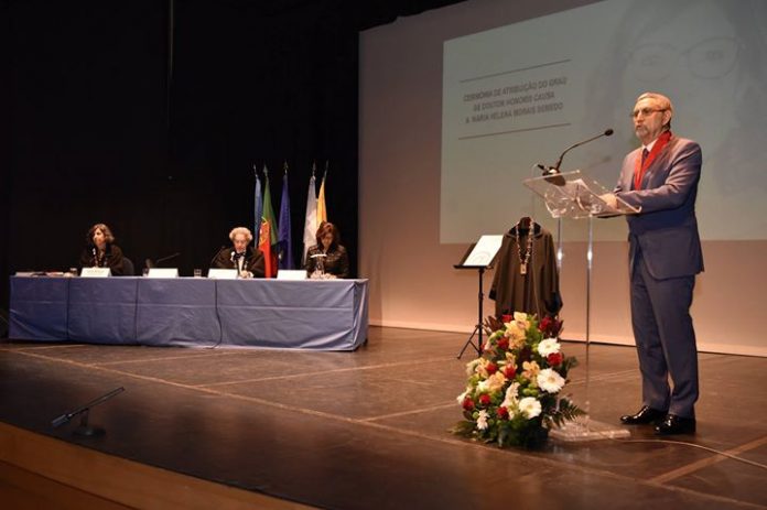 Discurso da Laudatio proferido pelo Presidente Jorge Carlos Fonseca, na cerimónia da atribuição do…