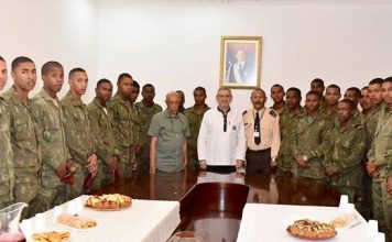 O Presidente da República e Comandante Supremo das Forças Armadas esteve reunido com os…