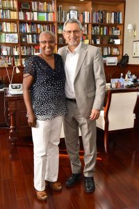 O Presidente da República recebeu, na tarde de 29 de Janeiro, a Drª Maria…