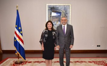 Presidente da República recebeu cartas credenciais da nova Embaixadora das Filipinas, Senhora Celia Anna…