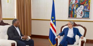Presidente da República recebe, em audiência, o Presidente da Câmara Municipal da Praia, Dr.…