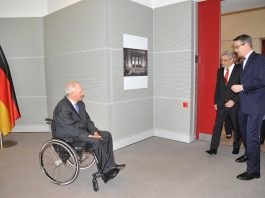 O Presidente Jorge Carlos Fonseca e comitiva recebidos pelo Presidente do Parlamento Alemão (Bundestag),…