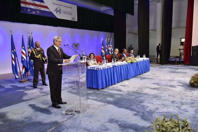 Discurso proferido por o Presidente da República, Dr. Jorge Carlos de Almeida Fonseca, por…