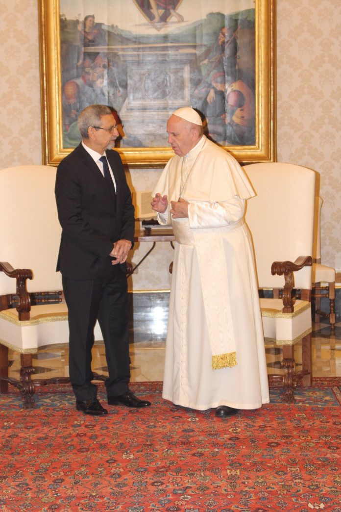 Encontro de SE o Presidente da República de Cabo Verde com o Santo Padre…