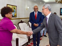 Presidente da República recebeu visita de cortesia da Ministra de Estado…