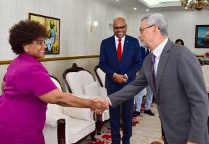 Presidente da República recebeu visita de cortesia da Ministra de Estado…