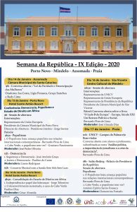 IX SEMANA DA REPÚBLICA – 13 a 20 de Janeiro
14 . Assomada – 15 . 16 . Po…