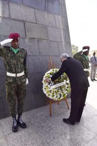 20 de Janeiro
Dia dos Heróis Nacionais
Cerimónia de Deposi&ccedil…
