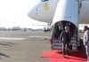 Chegada do Presidente da República a Addis Abeba para a 33.ª Cimeir…