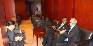 Encontro bilateral com S.E o Presidente da Guiné Equatorial, Teodoro Obi…