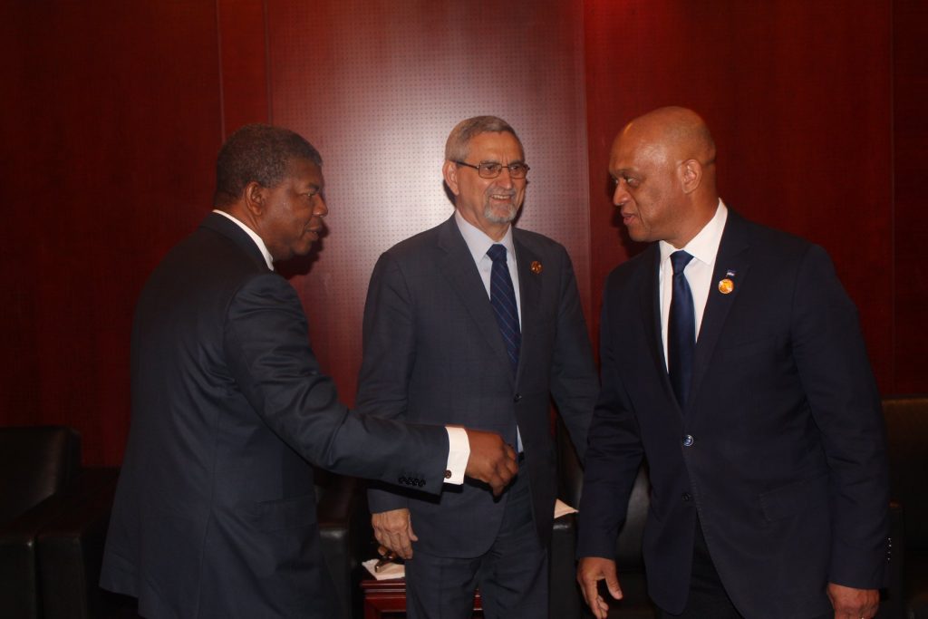 Encontro entre o Presidente de Cabo Verde, Jorge Carlos Fonseca, e o Presidente…