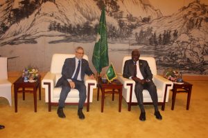 Encontro entre o Presidente da República e o Presidente da Comiss&atilde…