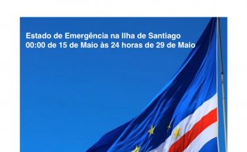 Prorrogação da Declaração de Estado de Emergência das 00:00 de 15 de Maio às 24:00 de 29 de Maio