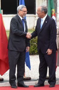 Mensagem de felicitações de Sua Excelência o Presidente da República de Cabo Verde, …