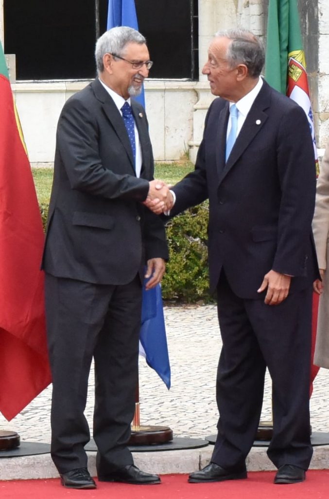 Mensagem de felicitações de Sua Excelência o Presidente da República de Cabo Verde, …