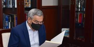 Presidente da República recebe o Primeiro-ministro, José Ulisses Correia e Silva