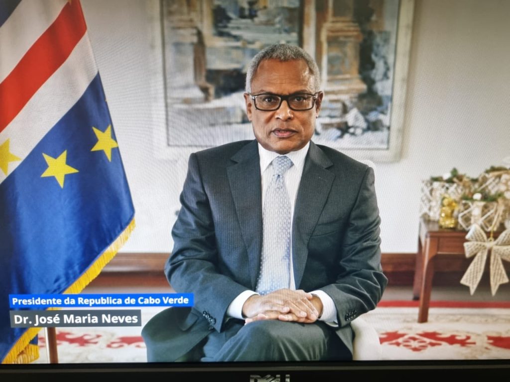 Presidente da República dirige mensagem de fim de ano á nação