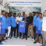 PR visita Clube Futebol Os Sanjoanenses em Porto Novo