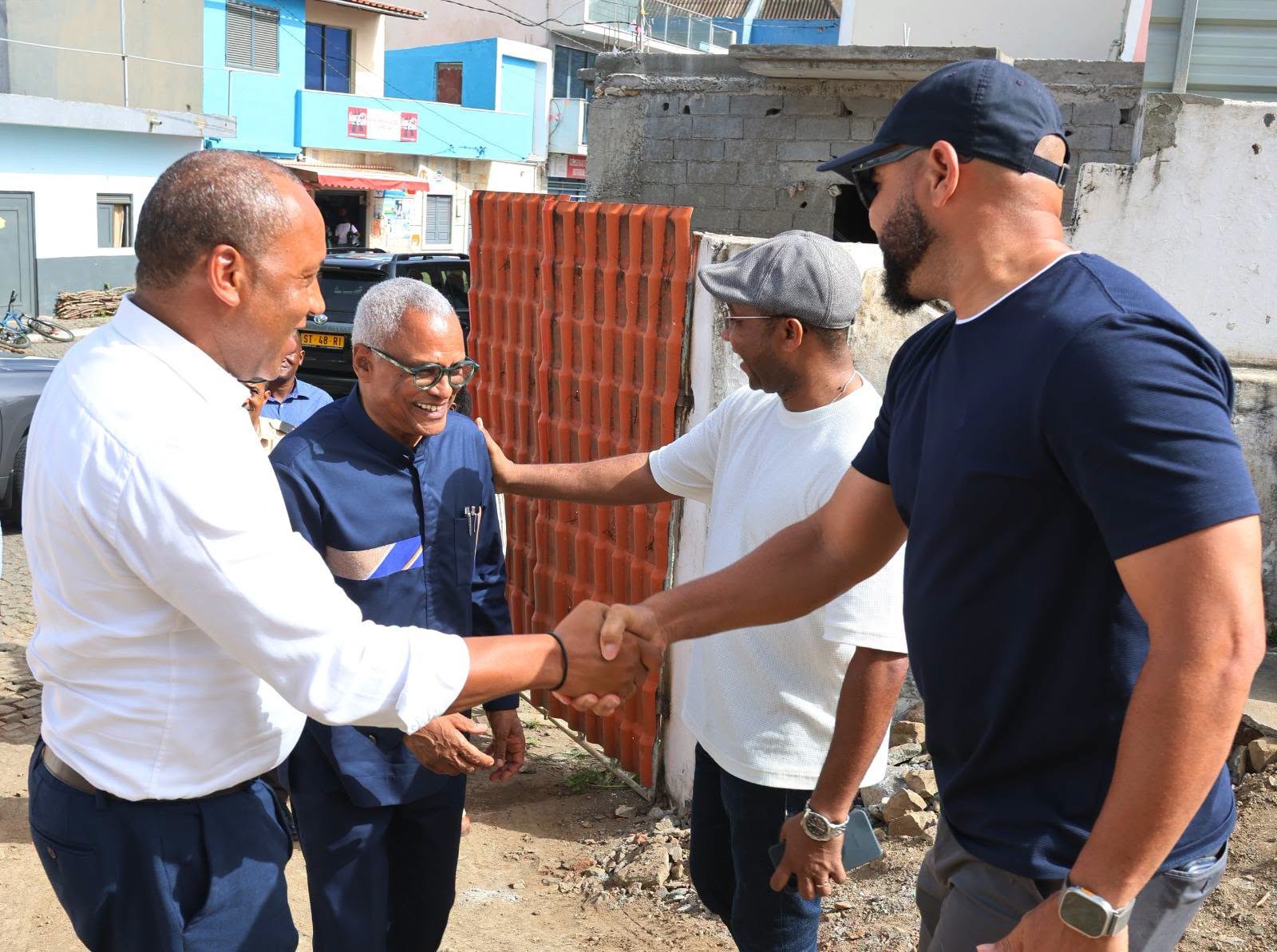 PR visita obras de requalificação da Igreja Matriz de Achada Igreja