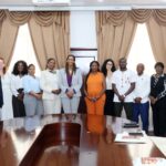 Presidente da República Interina recebe representantes das centrais sindicais dos PALOP